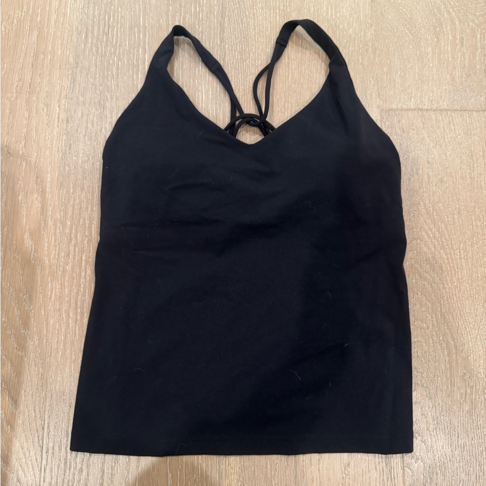 Athleta Black Strappy Tank Top